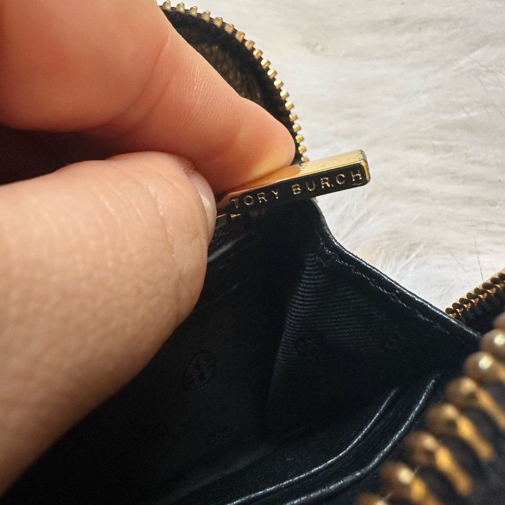 Tory Burch Landon black leather continental wallet - Picture 12 of 12